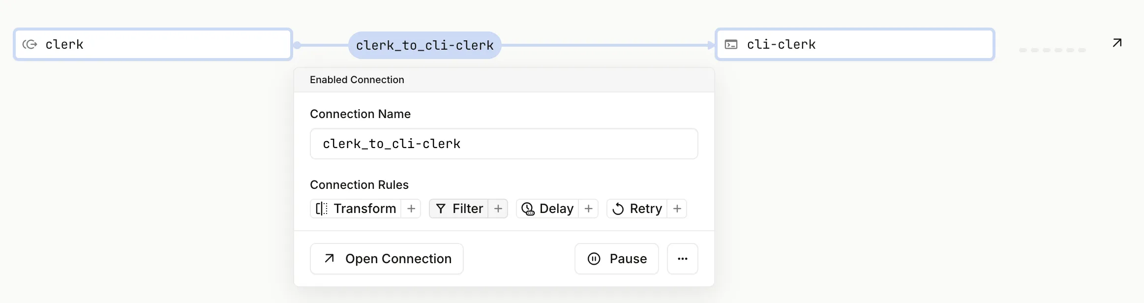 Hookdeck Connection rules