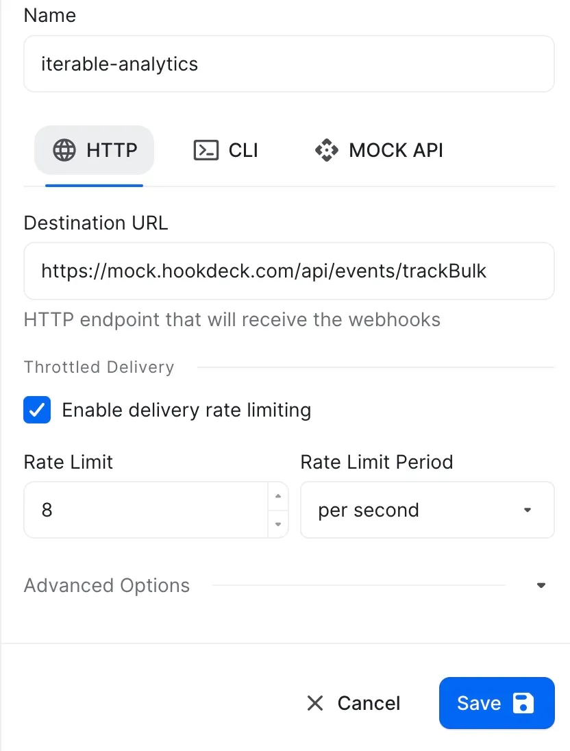 Iterable analytics screenshot