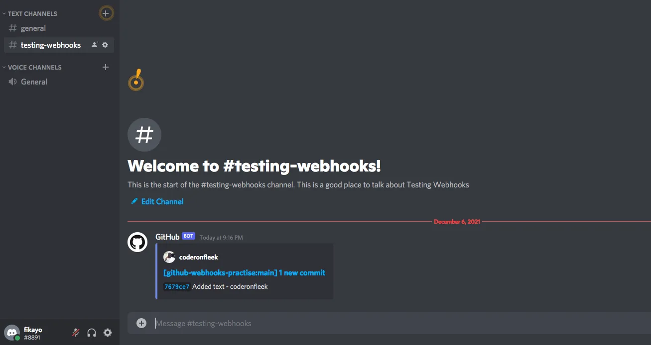 How to Create a Discord Webhook to Send Message Easily - TechWiser