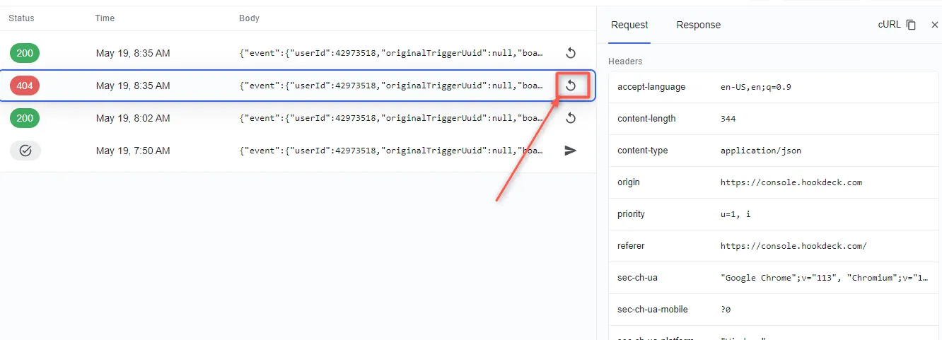 retry monday webhook