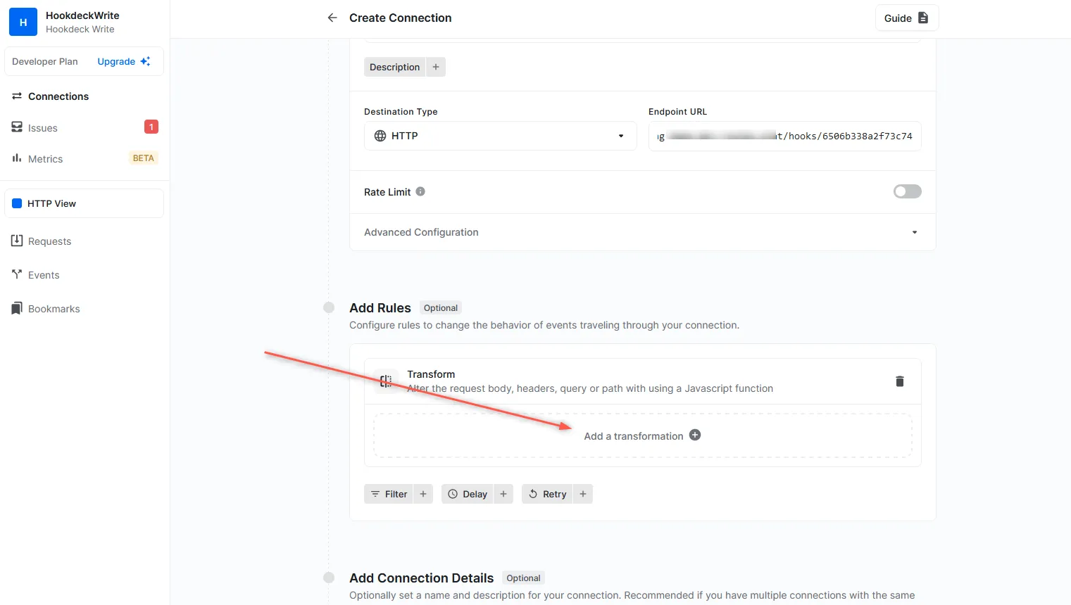 Rocket.Chat webhook add transformation