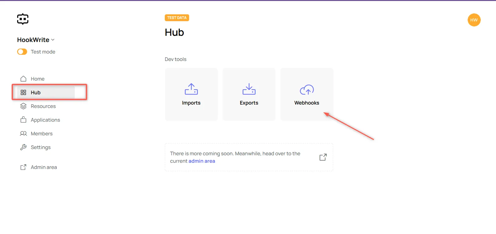 Create Commerce Layer webhook