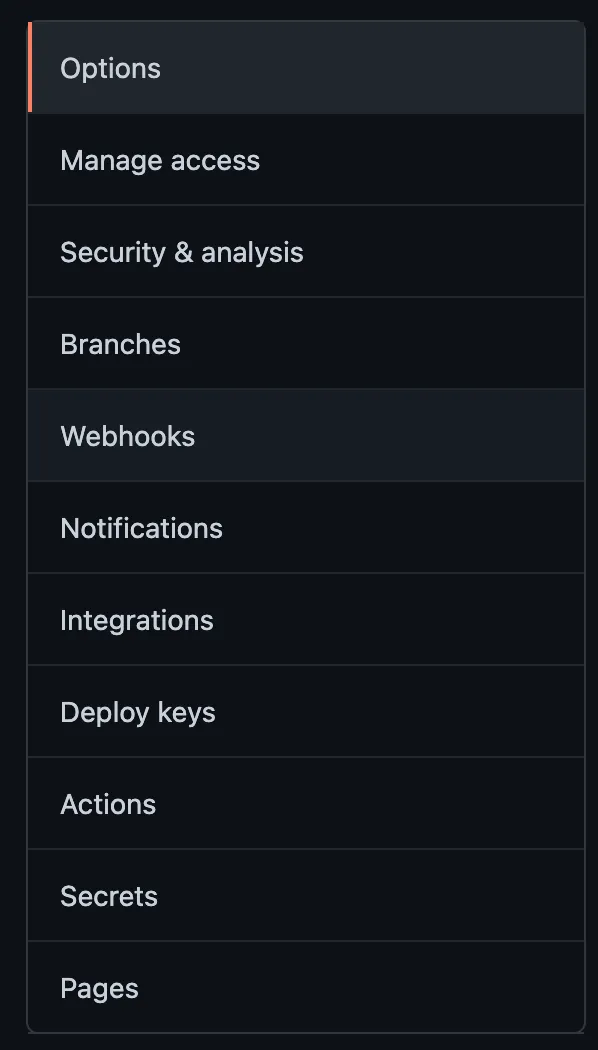 webhook tabs