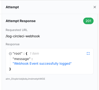 circleci-webhooks-auth-passed-message