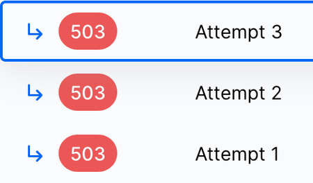 Failed Attempt Dashboard 