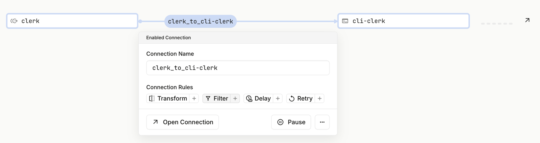 Hookdeck Connection rules
