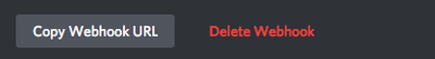 how to delete discord webhook