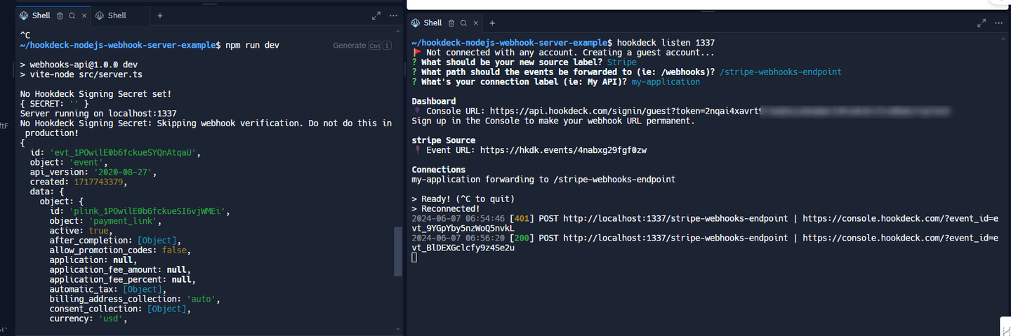 localhost project terminal payload