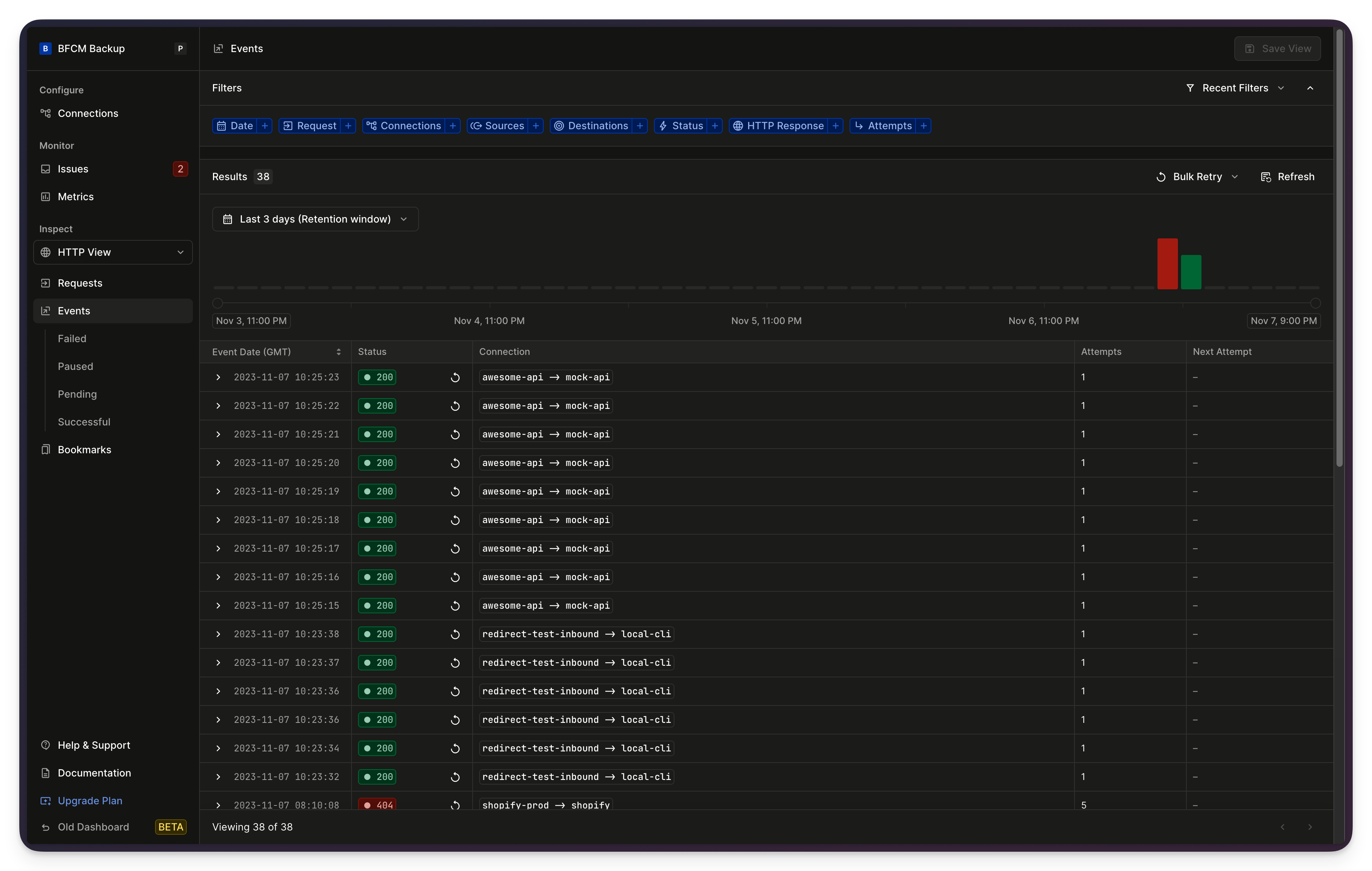 New Hookdeck Dashboard
