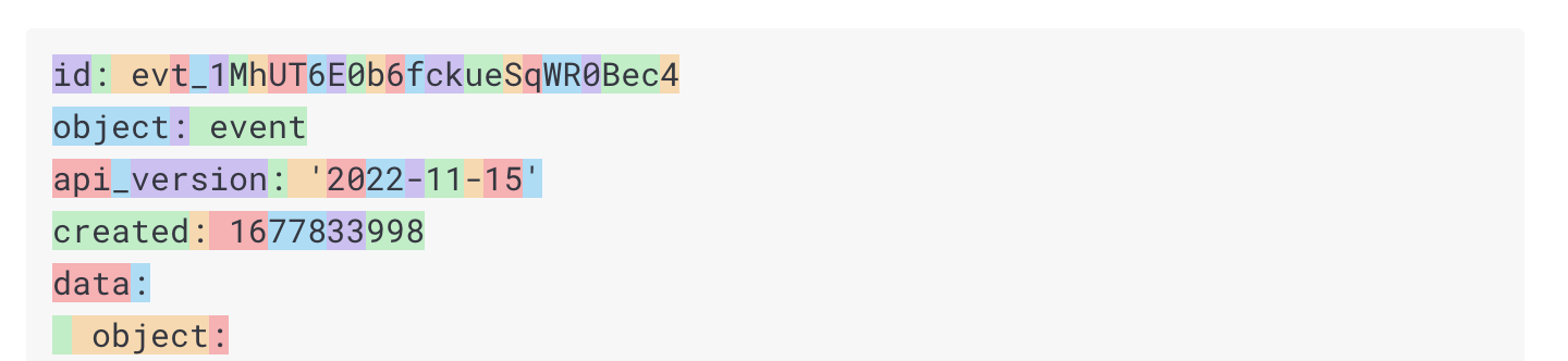 YAML filters screenshot