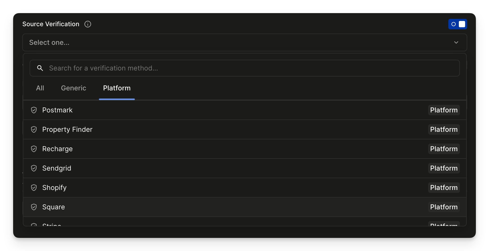 Hookdeck webhook signature verifications